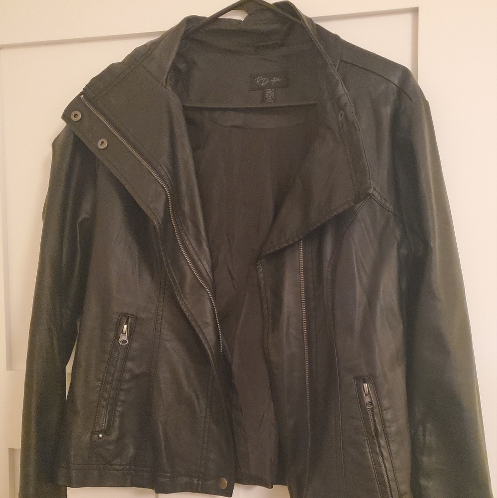 Vegan leather jacket